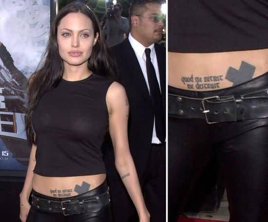 Celebrity-Tattoo-Design-On-Lower-Stomach