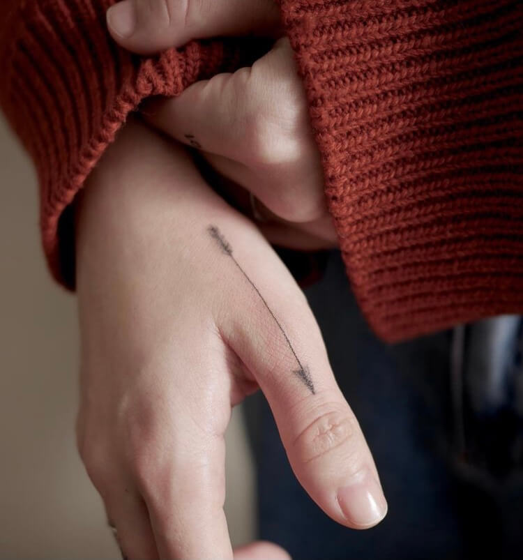 Finger Tattoo for women
