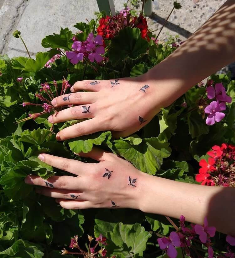 37 Cute Finger Tattoos For Women  ZestVine  2021