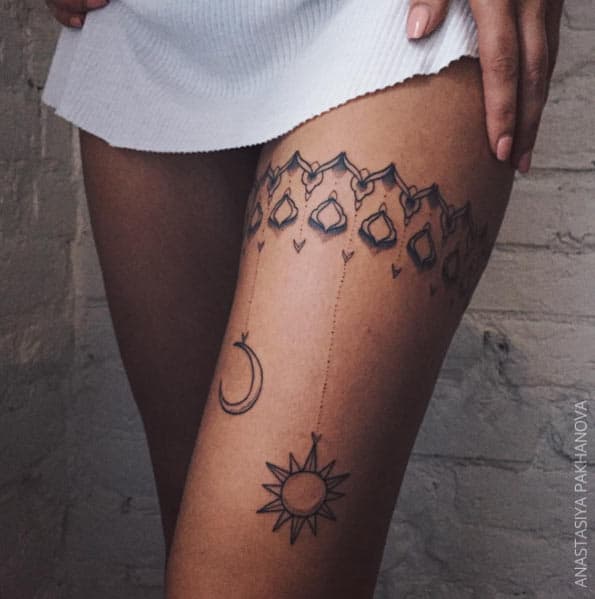 Leg Tattoos for women