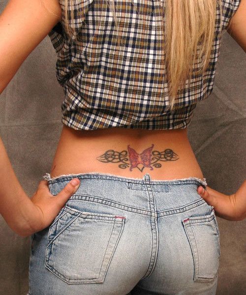 lover back tattoos for girls 5