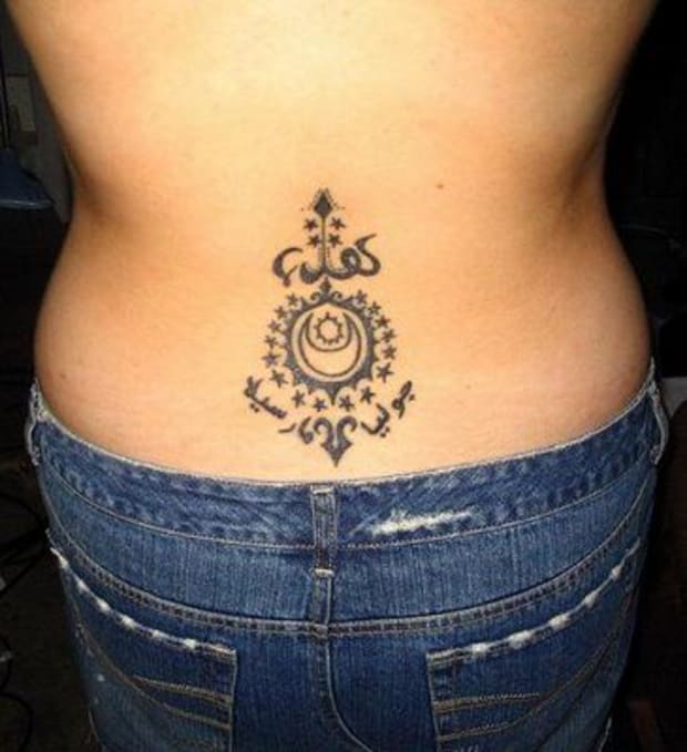 lover back tattoos for women 2