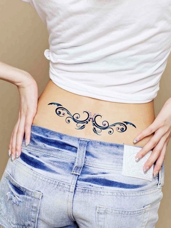 lover back tattoos for women girls 1