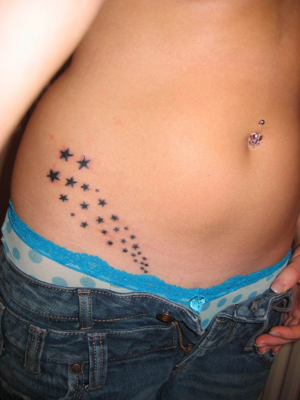 stomach tattoos for girls 11