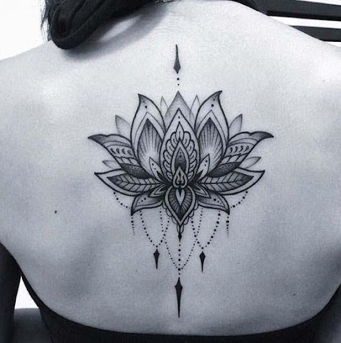 Meaningful Lotus Tattoos for girls