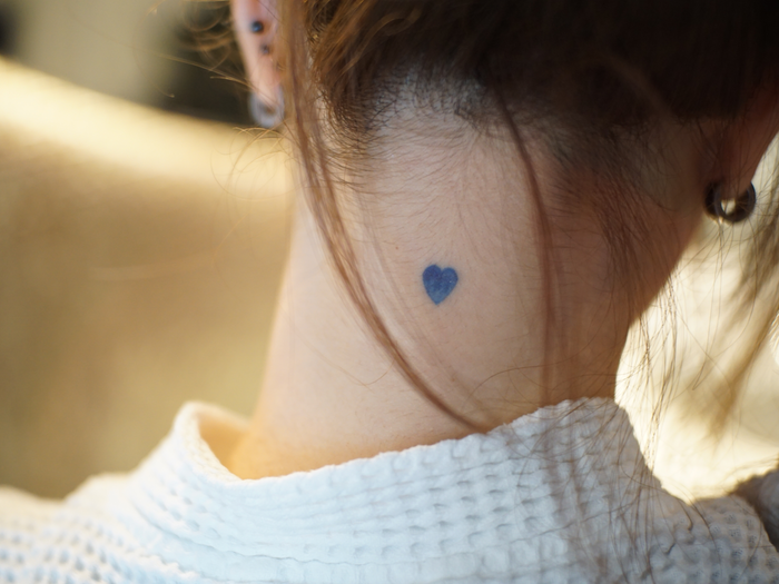 Meaningful love tattoo for girls