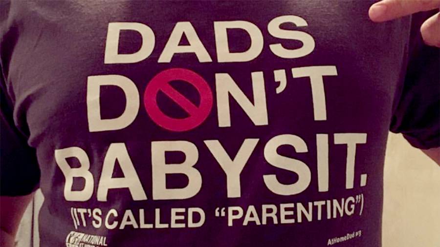 double standards dads dont babysit
