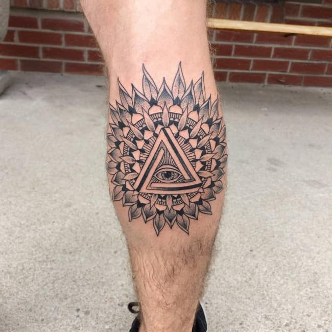 leg tattoos design for men
