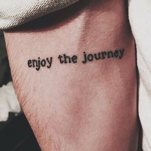 quote small tattoos for men