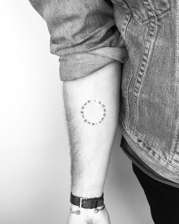 small tattoos for men 8