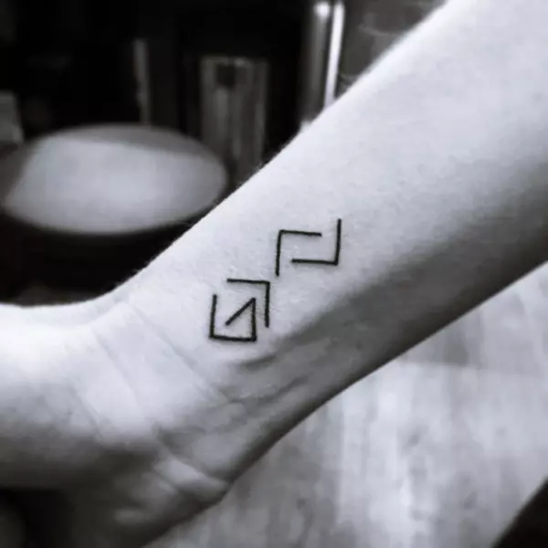 symbol small tattoos for men