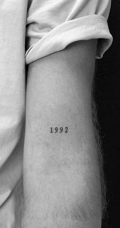 year small tattoos for men