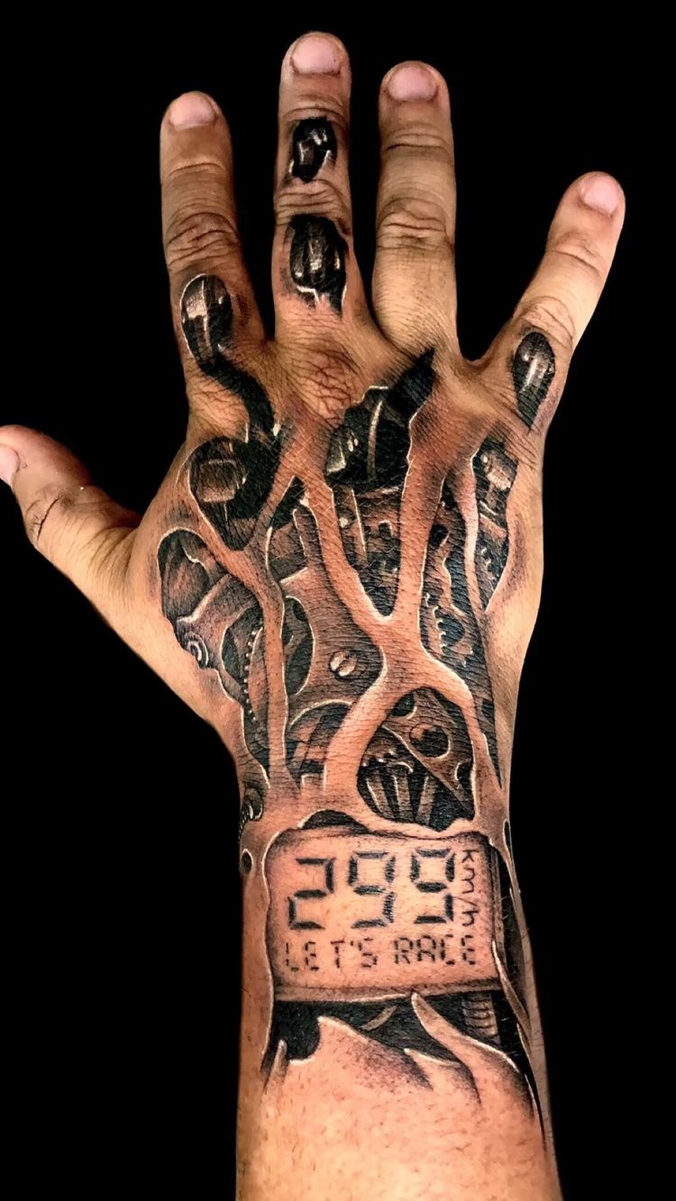27 Trending Hand Tattoos For Men - ZestVine - 2023