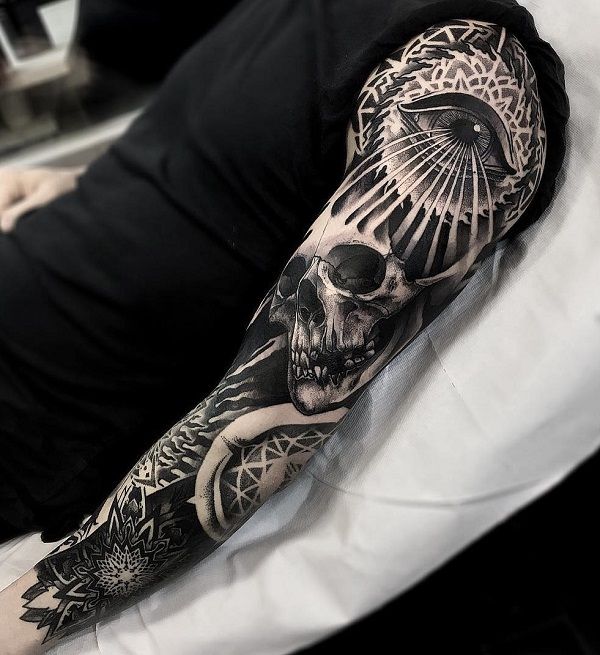 cool Full Sleeve Tattoo For Men