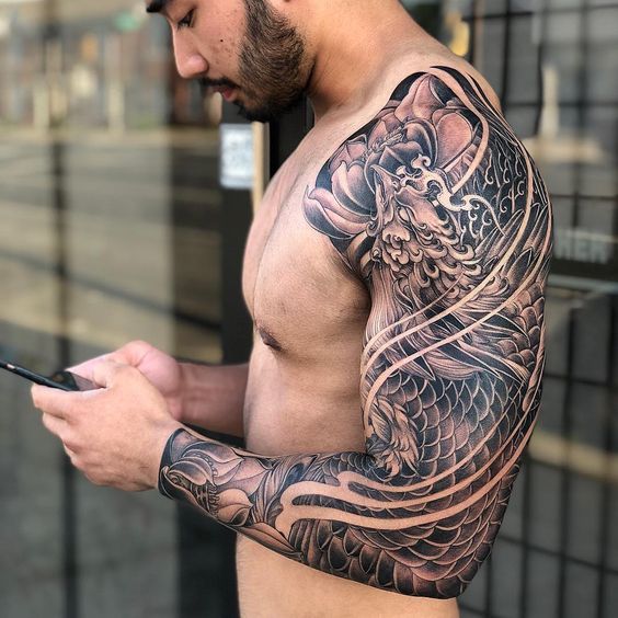popular Full Sleeve Tattoo For Men