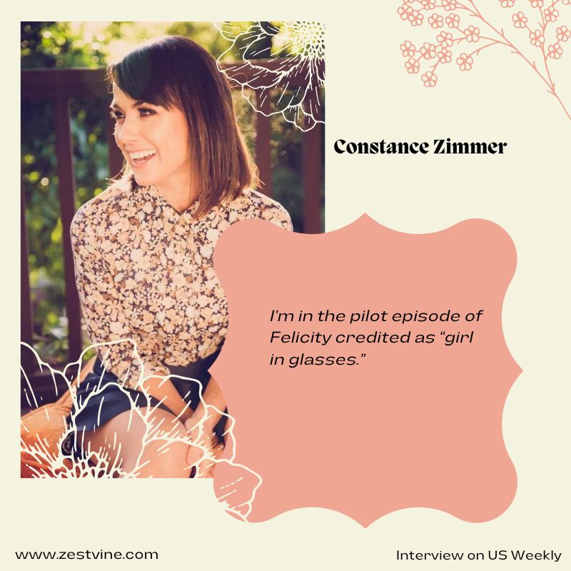 Constance Zimmer talk about herself 