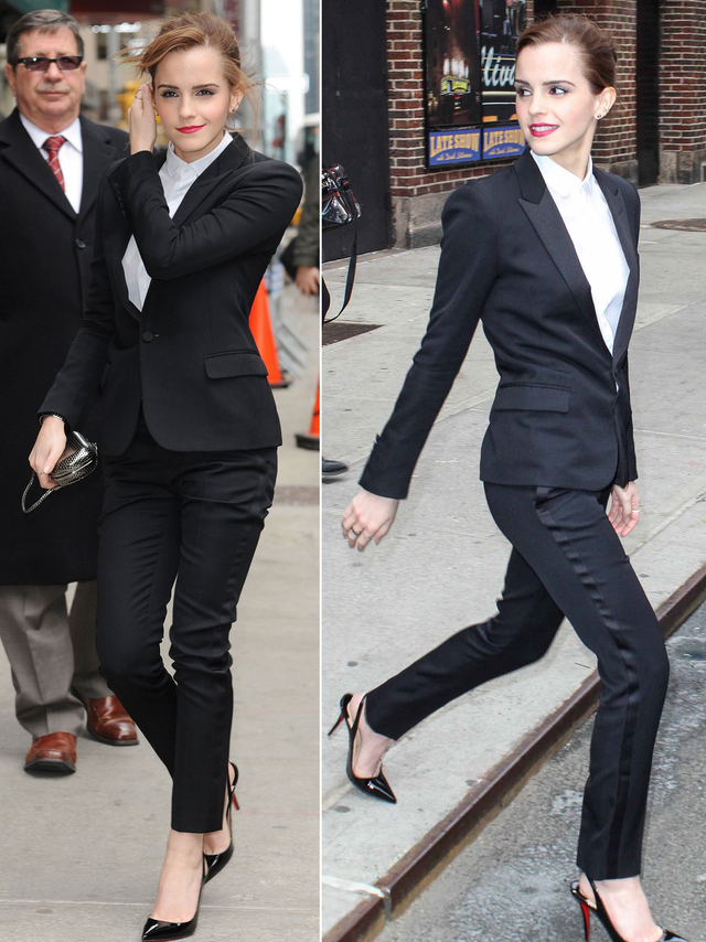 Emma Watson Hot suit