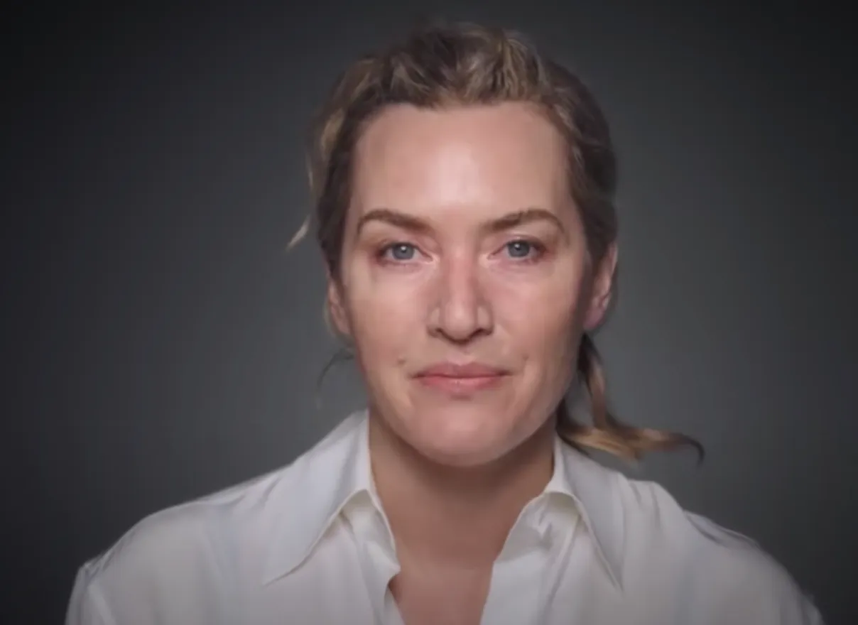 Kate Winslet without makeup