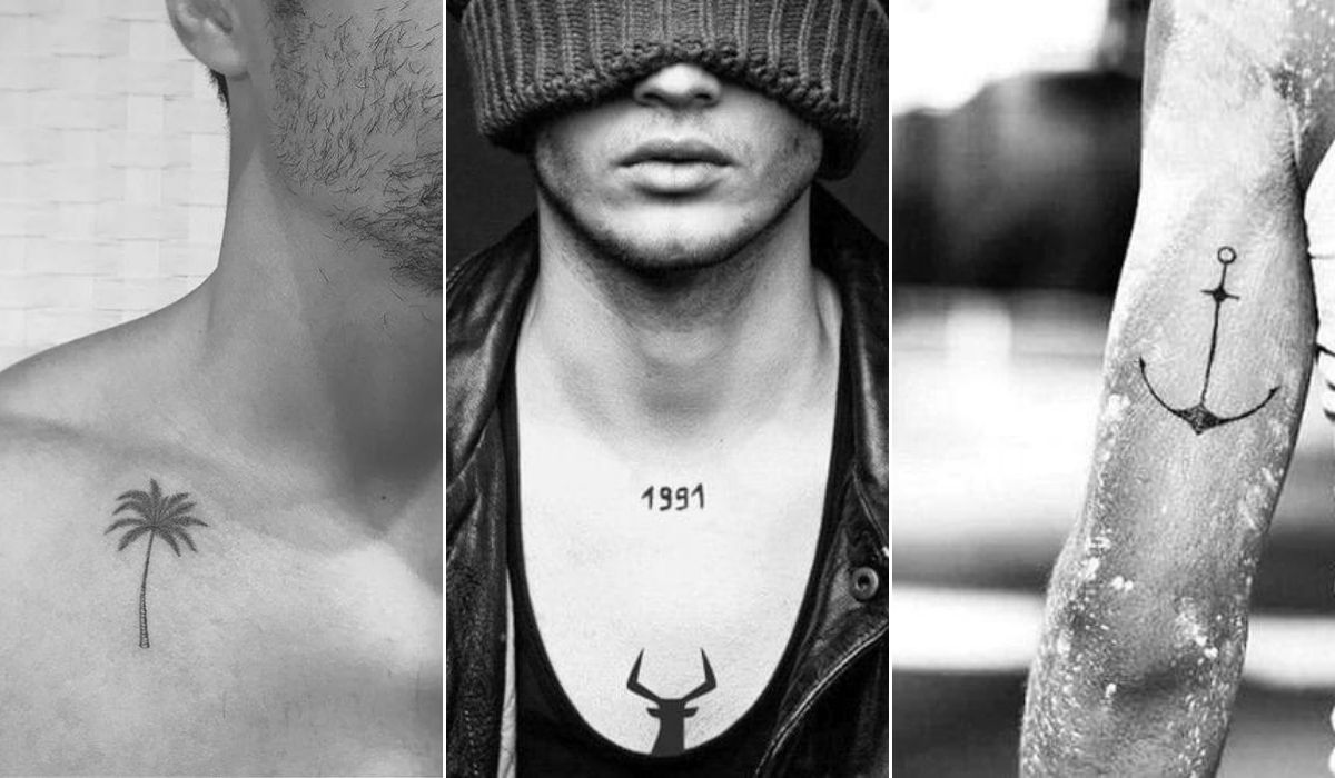 31 Simple Tattoo Ideas for Men - Best Designs Ever - ZestVine - 2022