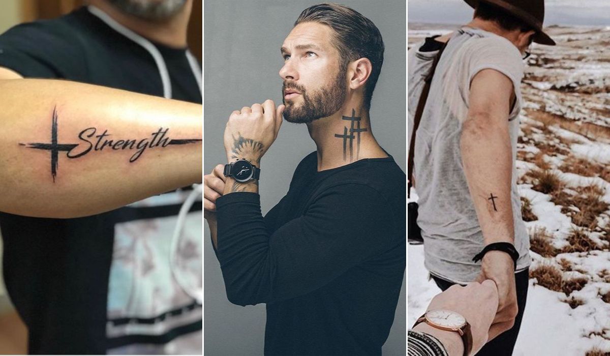31 Best Cross Tattoos for Men - Unique Designs - ZestVine - 2023