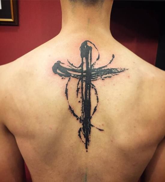 cross tattoo for men 