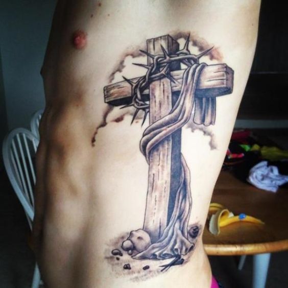 cross tattoos for guys 