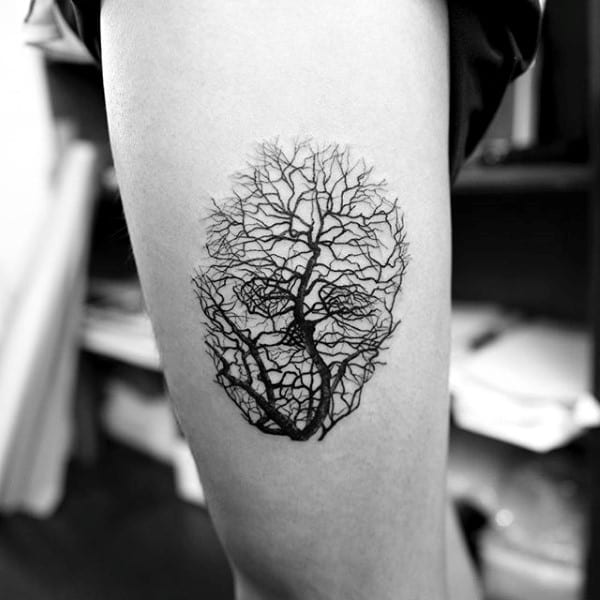 skull-tree-Cool Tattoos for Men