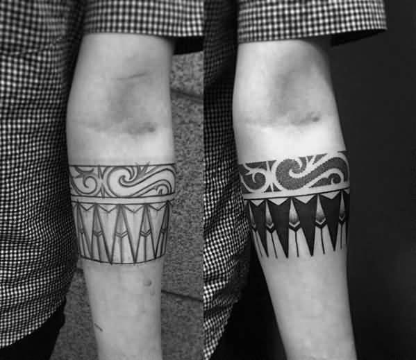 Abstract-tribal-design-tattoo for men