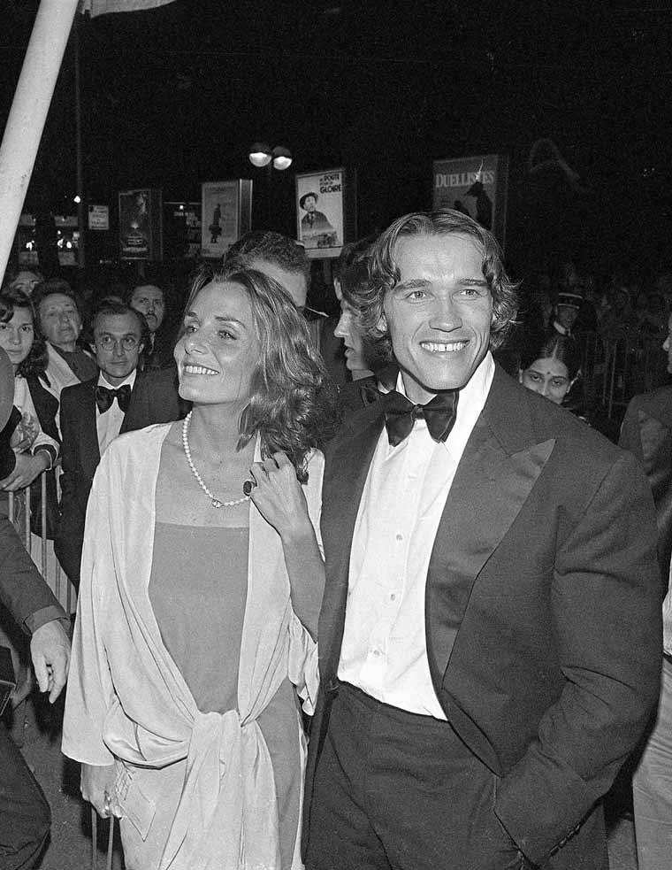 Arnold Schwarzenegger girlfriend Gigi Goyette