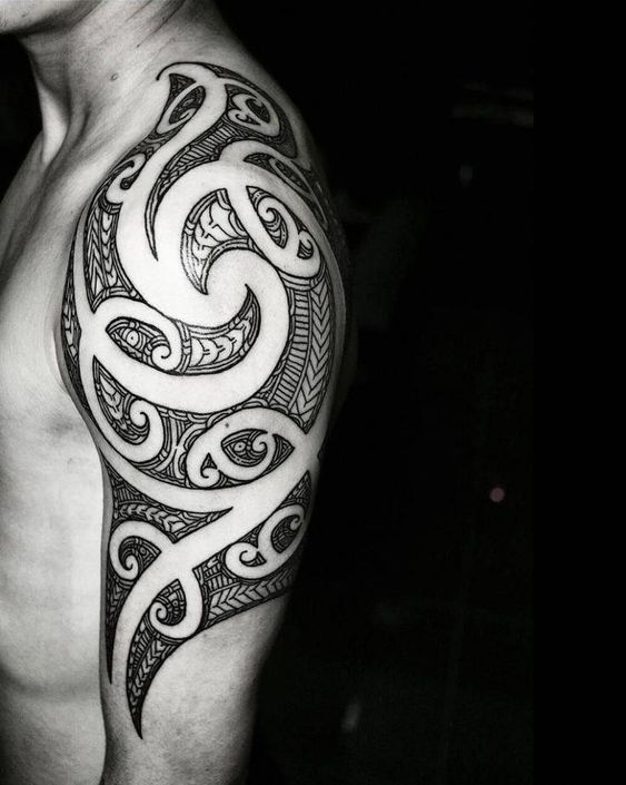 sleeve-tribal-tattoos-for-men
