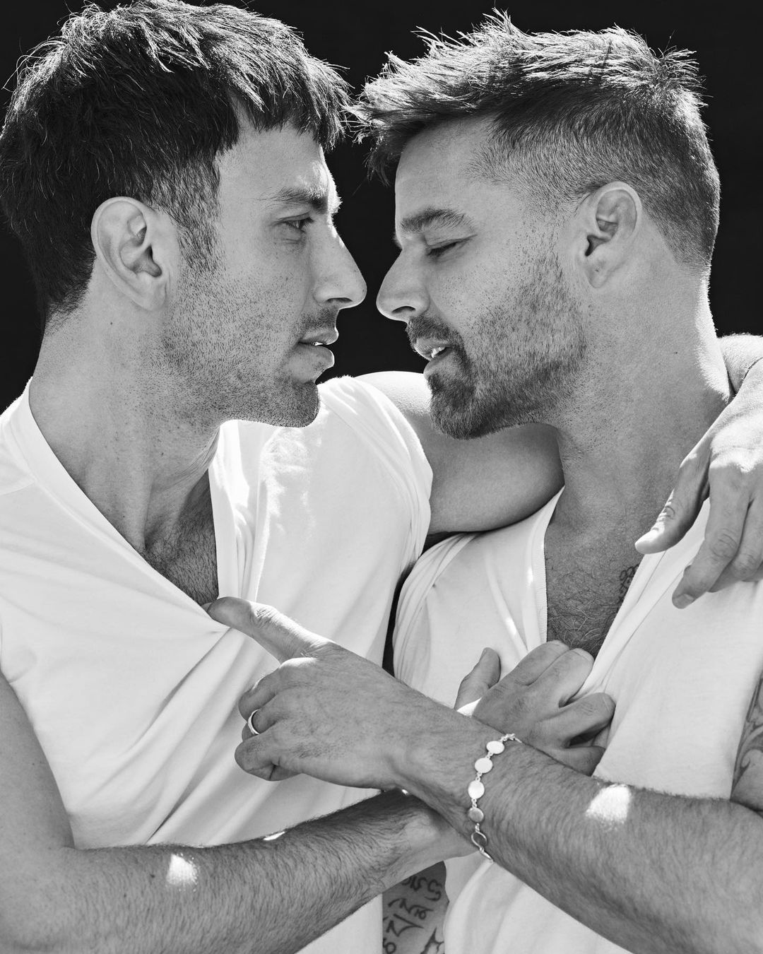 gay celebrity couples Ricky Martin and Jwan Yosef