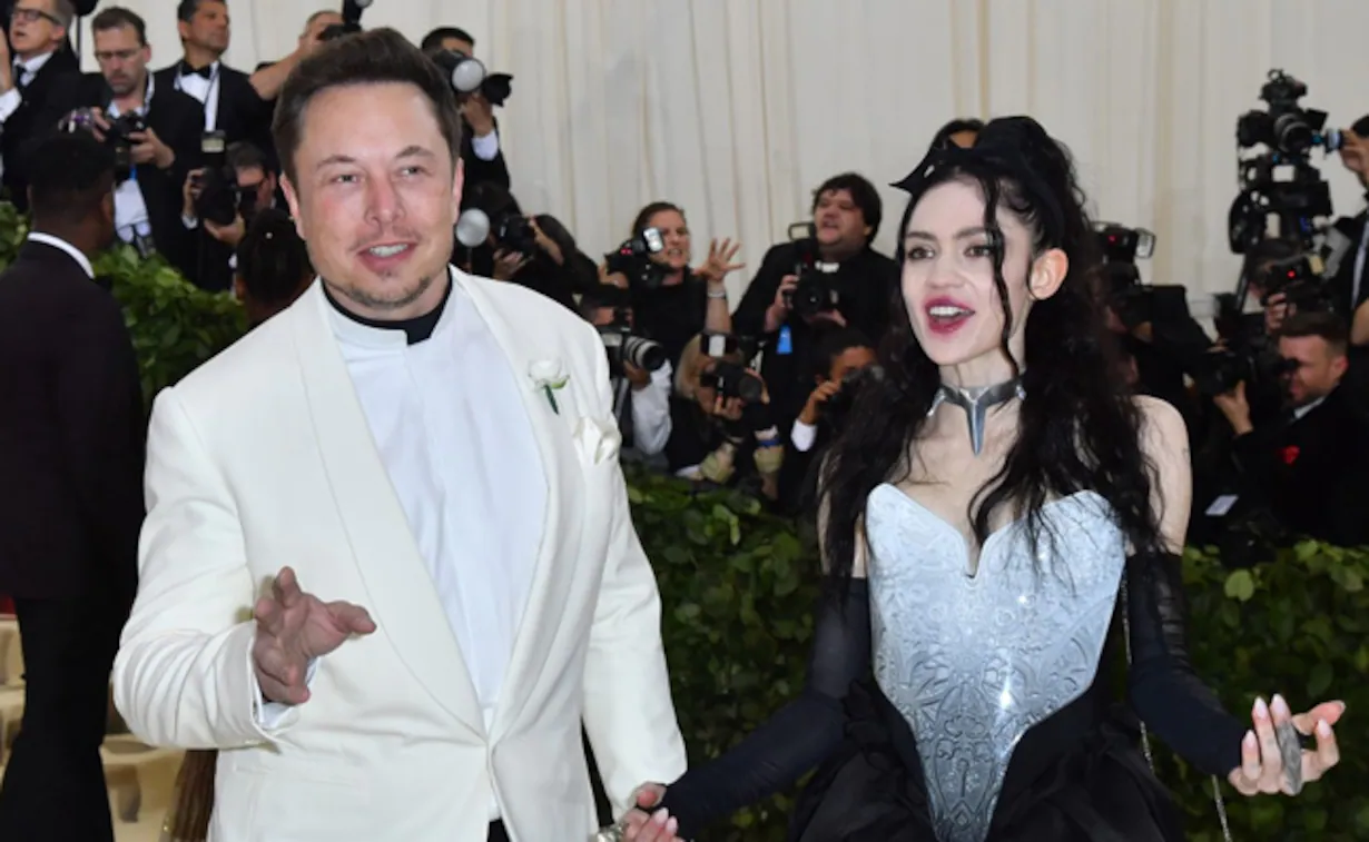 Elon musk relationship with Grimes