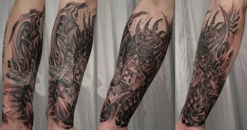 hidden meaning arm tattoos for men
