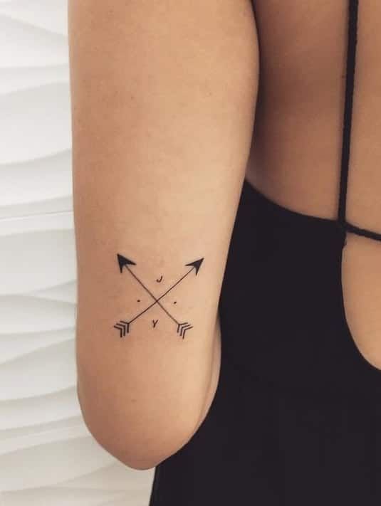 arrow tattoo with meaning
