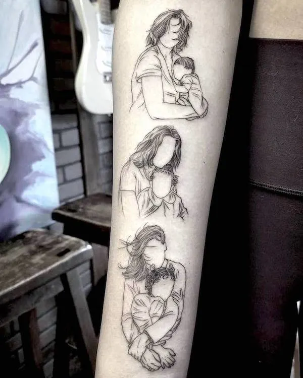 Pages-of-life Mother Daughter Tattoos