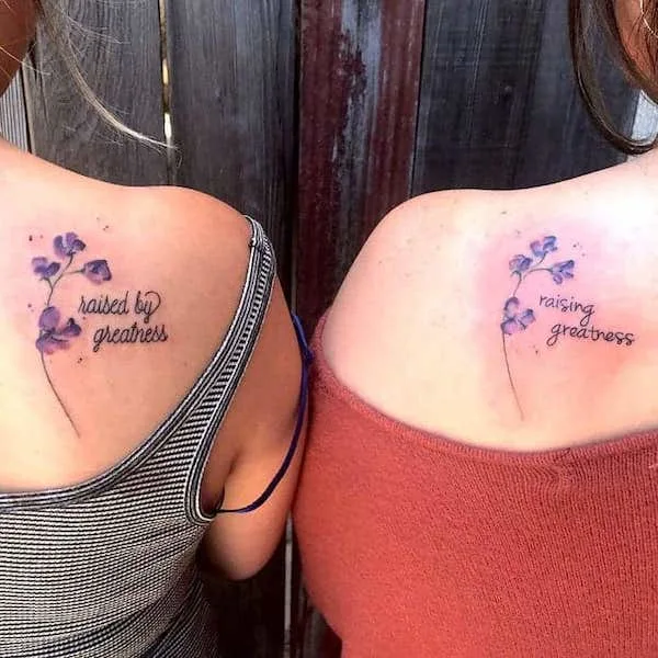 Raising-greatness Mother Daughter Tattoos