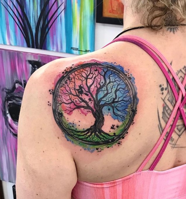 tree of life tattoo ideas 2