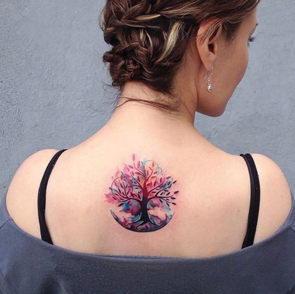 tree of life tattoo ideas for ladies