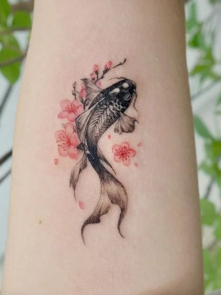 koi fish tattoo ideas 27