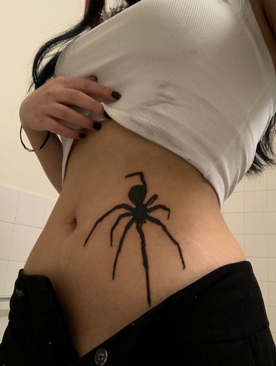 spider tattoo ideas for women 1