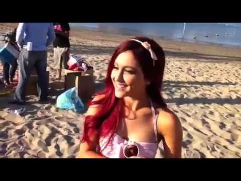 Ariana Grande Beach Photo