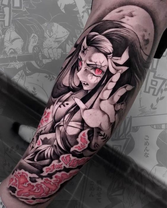 Demon slayer tattoo design 11