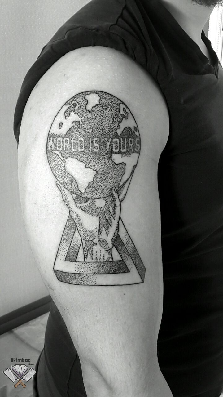 the world is yours tattoo type